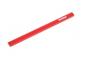Image of Wickes Single Red Carpenters Pencil