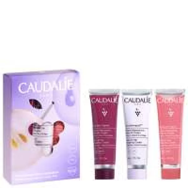 Image of Caudalie Christmas 2023 Hand Cream Trio Set