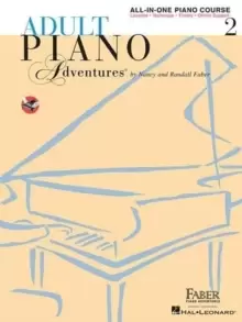 Image of Adult Piano Adventures All-in-One Book 2 : Spiral Bound