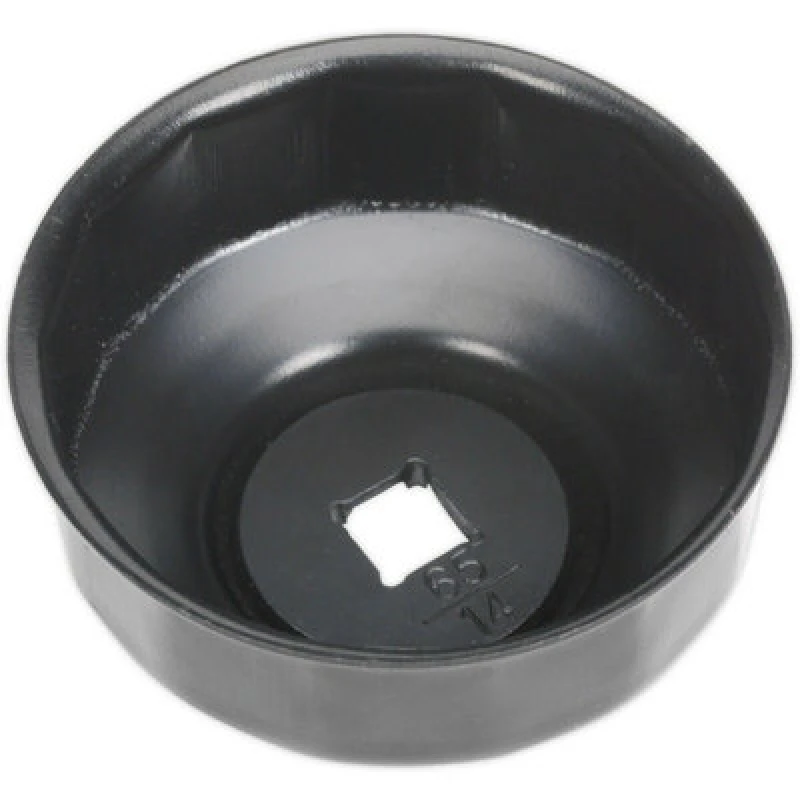 Image of Loops 65mm Oil Filter Cap Wrench - 14 Flutes - 3/8" Sq Drive - Low Profile Design Multi