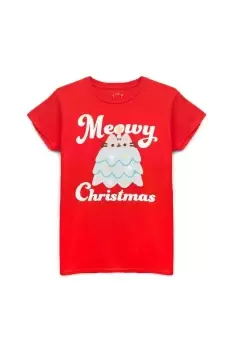Image of Meowy Christmas T-Shirt