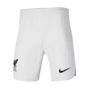 Image of Nike Liverpool Away Shorts 2022 2023 Juniors - White