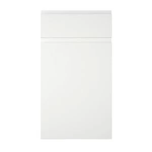 Image of Cooke Lewis Appleby High Gloss White Drawerline door drawer front W400mm Pack of 1