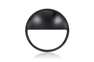 Image of Integral Black Eyelid Cover for 308mm Tough-Shell LED Bulkhead - ILBHAA055