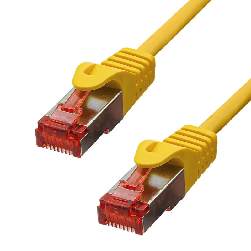 Image of ProXtend CAT6 F/UTP CU LSZH Ethernet Cable Yellow 5m