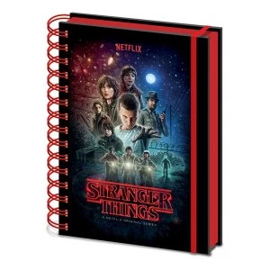 Image of Stranger Things - One Sheet Notebook