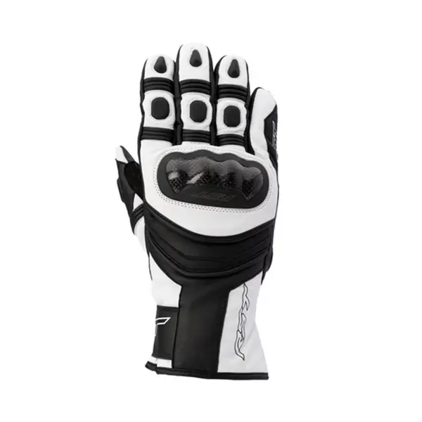 Image of RST Sport Mid Waterproof Gloves White Black Size 9
