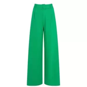 Image of I Saw It First Belted Trouser - Green
