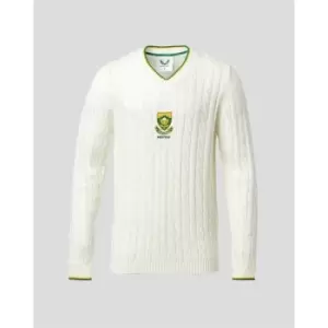 Image of Castore South Africa Knit Vest Mens - White