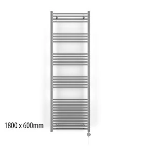 Image of Terma Leo 800 x 500 200W MEG Electric Towel Rail - Chrome