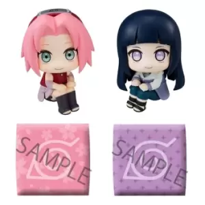 Image of Naruto Shippuden Look Up PVC Statues Haruno Sakura & Hyuga Hinata Limited Ver. 11 cm
