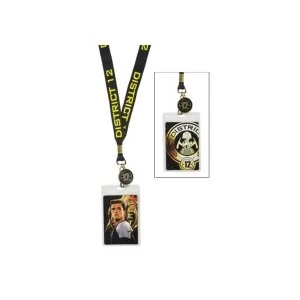 Image of Hunger Games - Catching Fire District 12 Peeta Lanyard