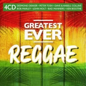 Image of Greatest Ever Reggae by Various Artists CD Album