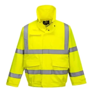 Image of PWR Hi Vis Extreme Bomber Jacket Yellow 3XL