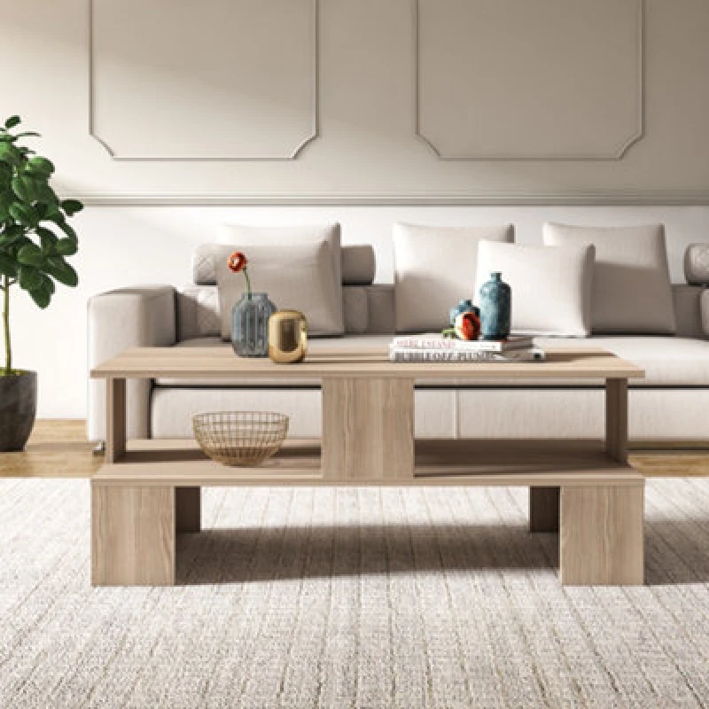 Image of Decorotika Evans Coffee Table Beige unisex