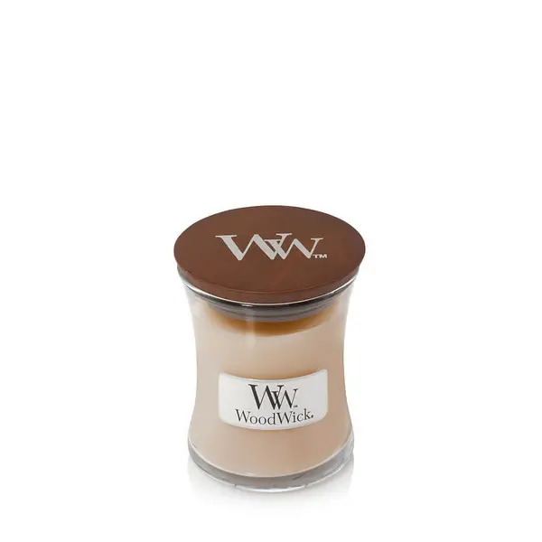 Image of Woodwick White Honey Scented Candle 85g