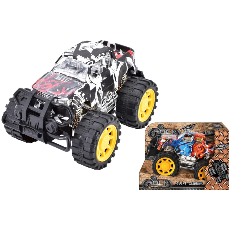 Image of Rock Crawler Friction 4 x 4 Jeep (Styles Vary) Multi unisex