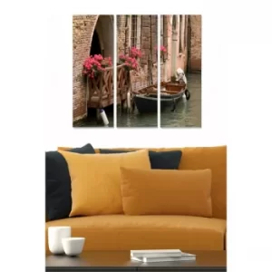 Image of MDF2834220 Multicolor Decorative MDF Painting (3 Pieces)