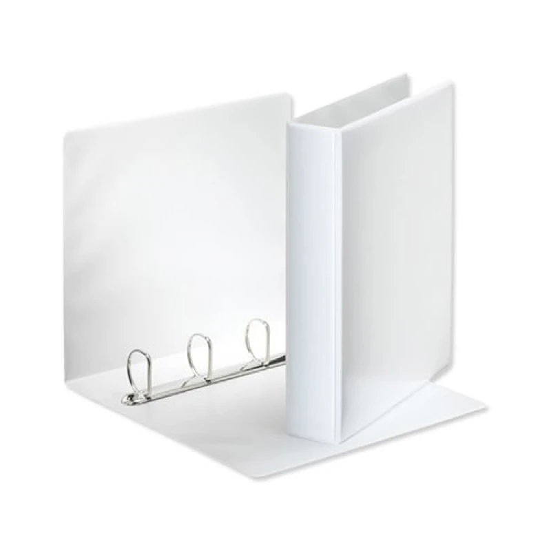 Image of 5 Star Office A4 Presentation Ring Binder Polypropylene 38mm 4D-Ring White (10 Pack) 933054