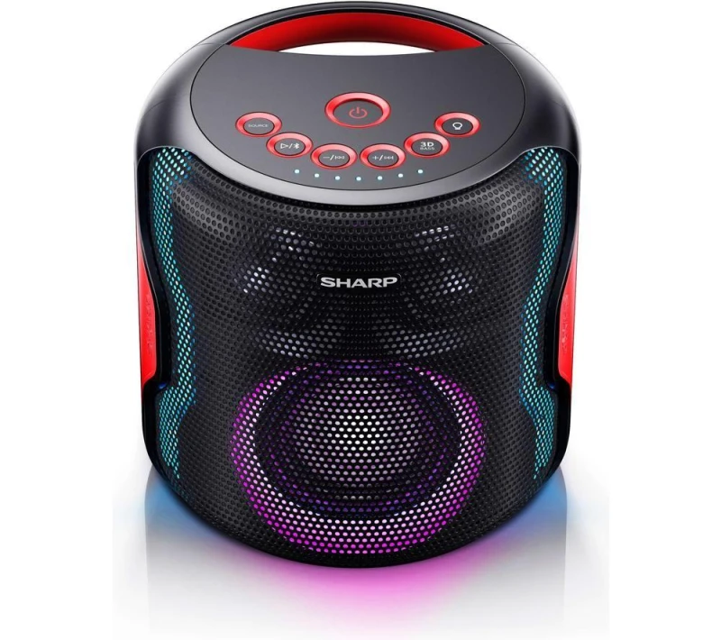 Image of Sharp PS-921(BK) Portable Bluetooth Speaker - Black 4550556130912