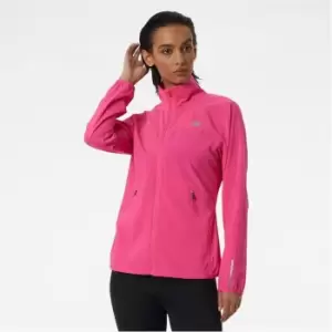 Image of New Balance Balance Core Running Jacket Womens - Pink