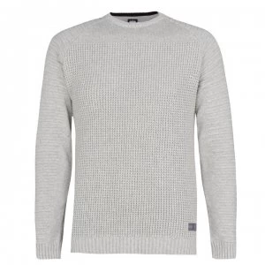 Image of 883 Police Cradle Crew Knit Jumper - Ecru