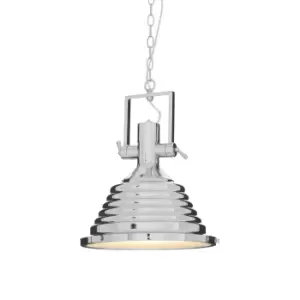 Image of Lexington Clear Pendant Light Beige Medium