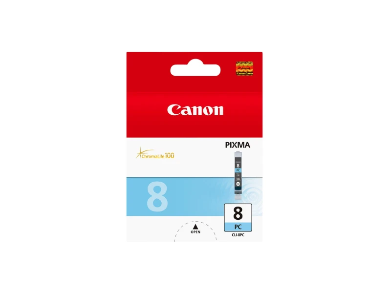Image of Canon CLI8PC Photo Cyan Standard Capacity Ink Cartridge 13ml - 0624B001 CACLI8PC