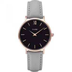 Image of Ladies Cluse Minuit Rose Gold Watch