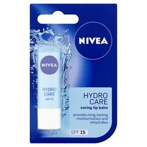 Image of Nivea Hydro Care Lip Balm SPF 15 4.8g