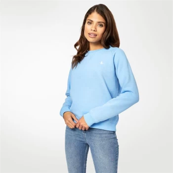 Image of Jack Wills Astbury Pheasant Logo Crew Neck Sweatshirt - Blue