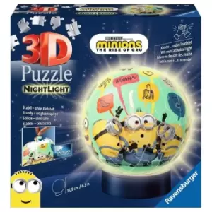 Image of 3D Puzzle Nightlight Puzzle Ball Minions 2