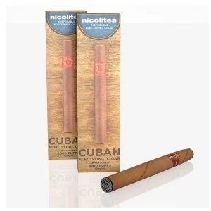 Image of Robert Dyas Nicolites Disposable Vivid Cuban E-Cigar