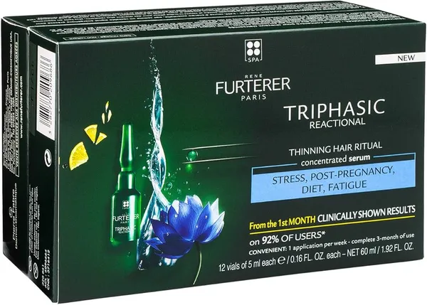 Image of TRIPHASIC ANTI-HAIR LOSS RF80 treatment 12 vials