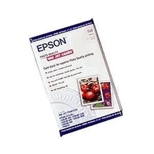 Image of Epson 5 x 8" Photo Quality Inkjet Card 30