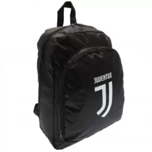 Image of Juventus FC Crest Top Quality Backpack (One Size) (Black)