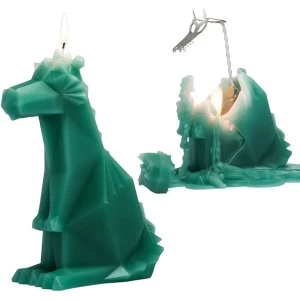 Image of Green Dreki Dragon PyroPet Candle
