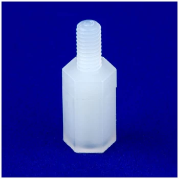 Image of R-TECH 524350 Nylon Hexagonal M3 M-F Spacers 10mm - Pack Of 100