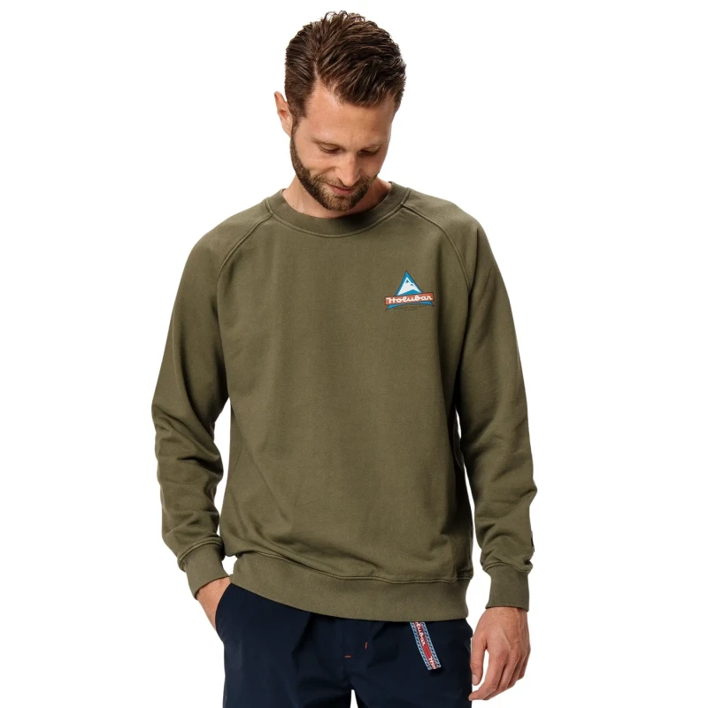 Image of Holubar Sweatshirt Holubar Peak JJ20 Vert Male S SS21M050