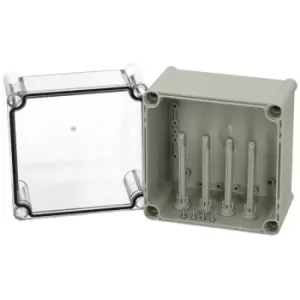 Image of Fibox 5330069 PC 19x19x18cm T Enclosure, PC Transparent cover