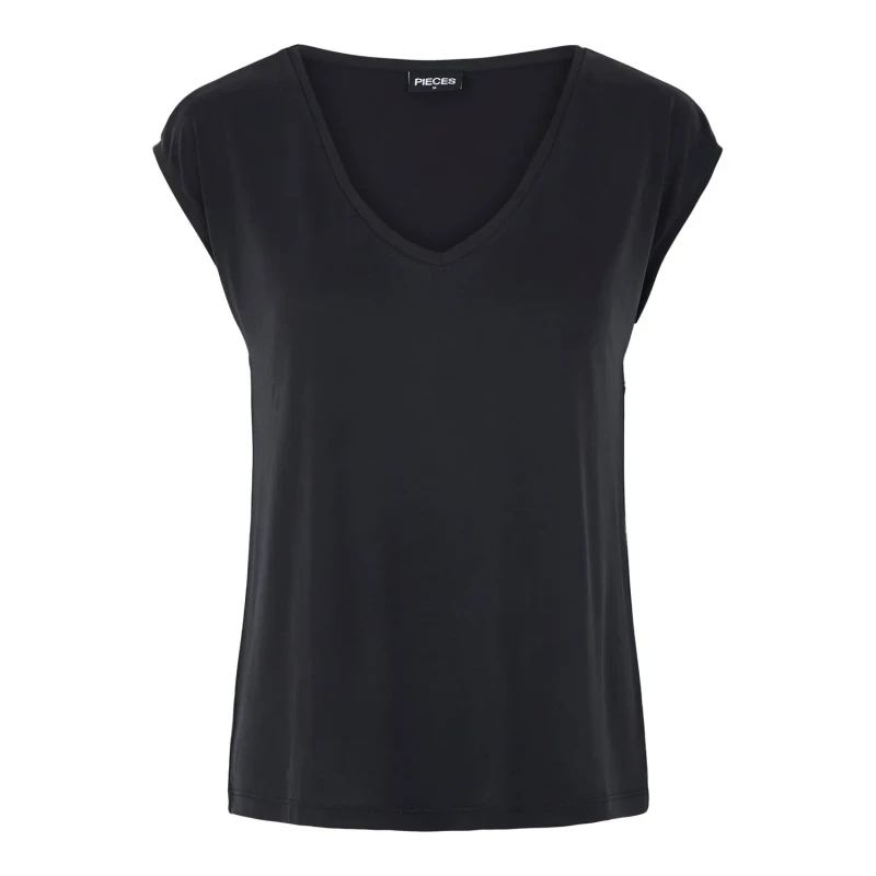 Image of Pieces Womens T-Shirt Pieces Kamala Noir Female S