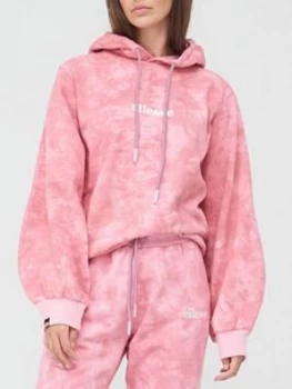 Image of Ellesse Heritage Fluo Oh Hoodie - Pink