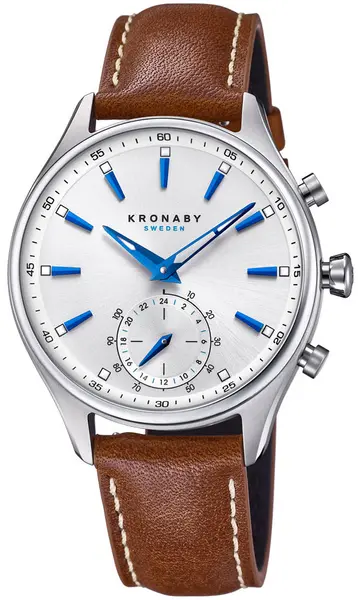 Image of Kronaby Watch Sekel Smartwatch - Silver KRB-039