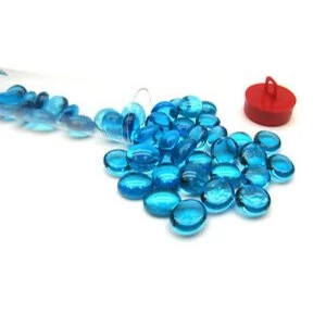 Image of Chessex Gaming Stone Colours - Crystal Light Blue