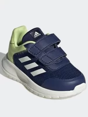 Image of adidas Tensaur Run Shoes, Dark Blue, Size 7.5 Younger