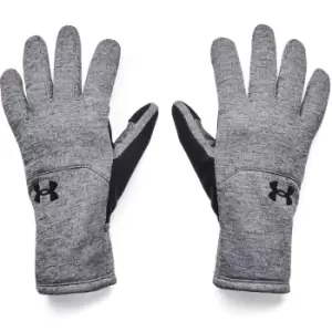 Image of Under Armour Mens UA Storm Water Repellent Fleece Gloves M- Length 7.25 - 7.5'