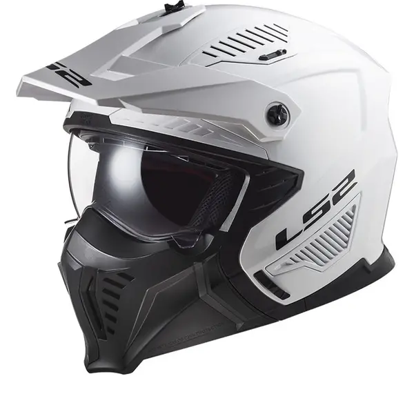 Image of LS2 OF606 Drifter Solid White 06 Multi Helmet Size S