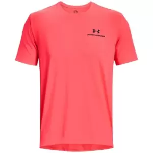 Image of Under Armour Rush Energy Short Sleeve T Shirt Mens - Red