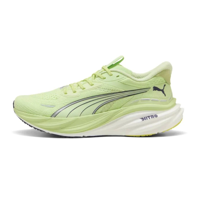 Image of Puma Magnify NITRO 3 Yellow Black SS26, Size 44 - EUR