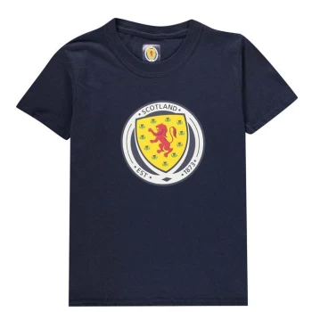 Image of Source Lab Scotland T Shirt Juniors - Navy